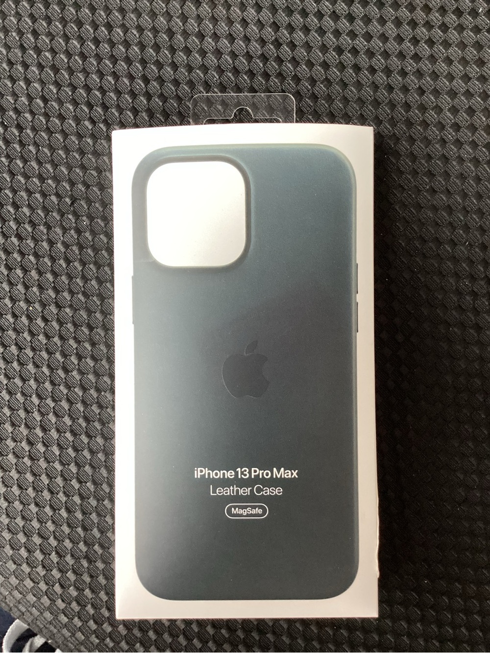 Apple iPhone 13 Pro Max Leather Case - Midnight